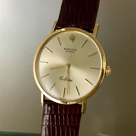 rolex cellini gold|vintage gold rolex cellini watch.